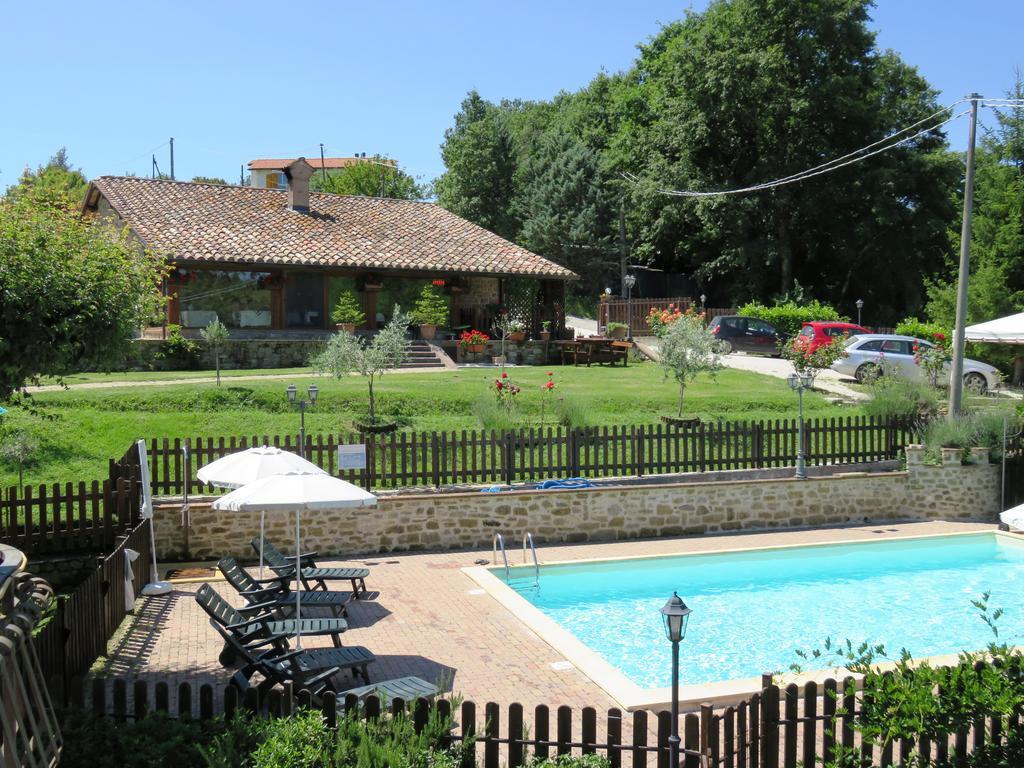 Agriturismo Ponte Di Riocchio Gubbio Extérieur photo